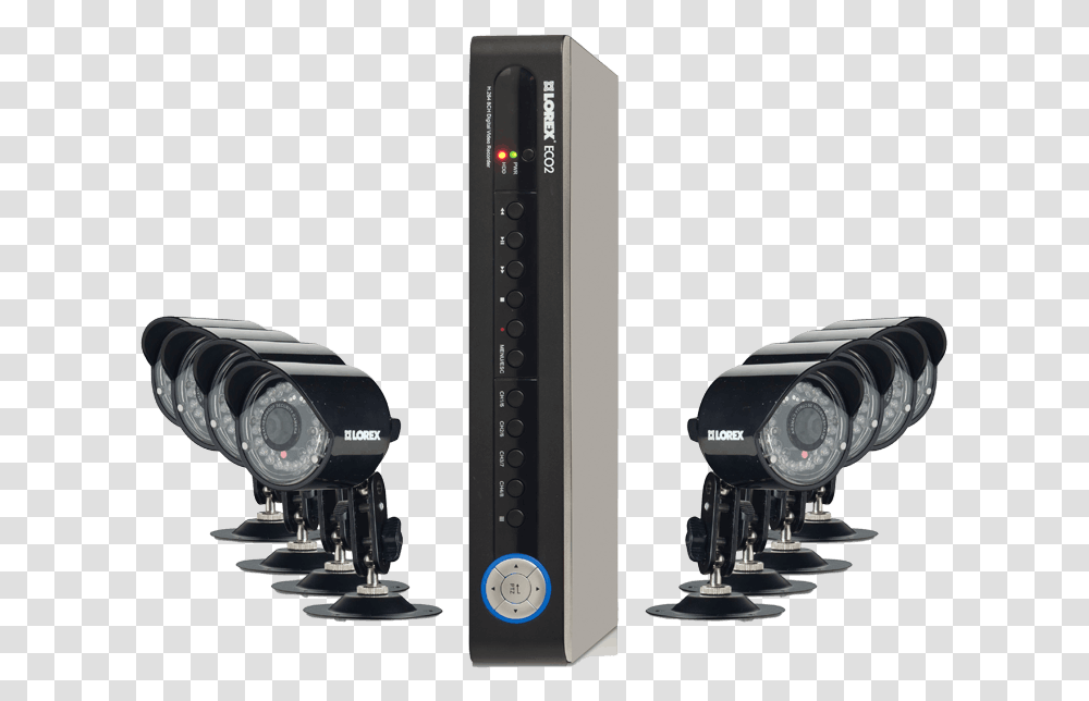 Security Camera Dvr System Eco2 Series 8 Channel Digital Video Recorder, Electronics, Hardware, Projector, Modem Transparent Png