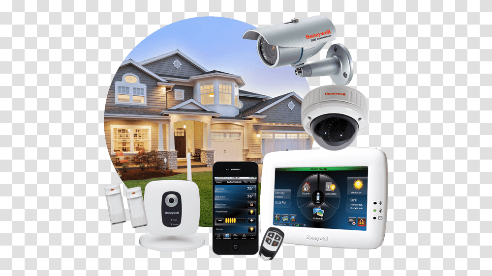 Security Camera Installation And Avigilon Access In Homes With Great Curb Appeal, Mobile Phone, Electronics, Cell Phone, Webcam Transparent Png