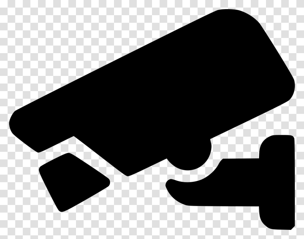 Security Camera Security Camera Icon, Silhouette, Stencil, Hammer, Tool Transparent Png