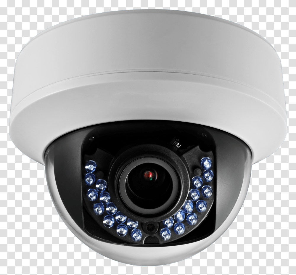 Security Cameras Cctv Dome Camera, Electronics, Helmet, Clothing, Apparel Transparent Png