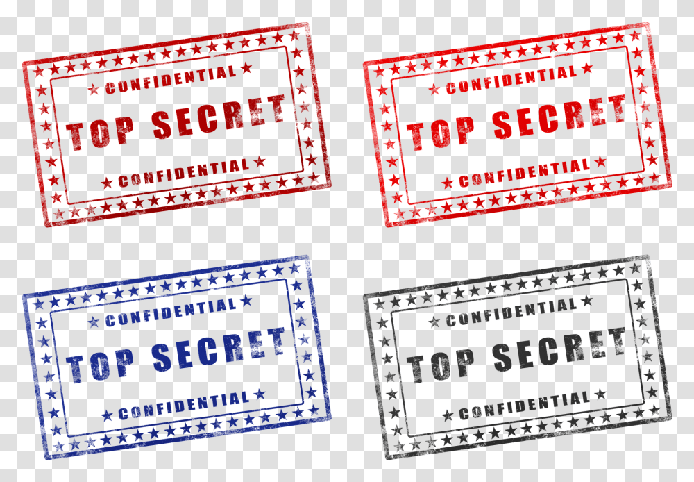 Security Clearance Printable Confidential Stamp, Paper, Label, Rug Transparent Png