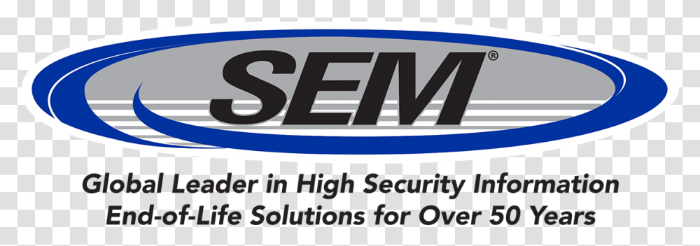 Security Engineered Machinery Shredder Oval, Logo, Label Transparent Png