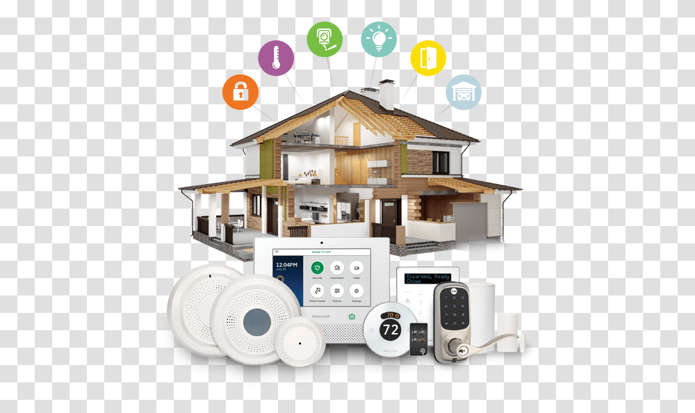 Security For Homes, Camera, Electronics, Table, Furniture Transparent Png