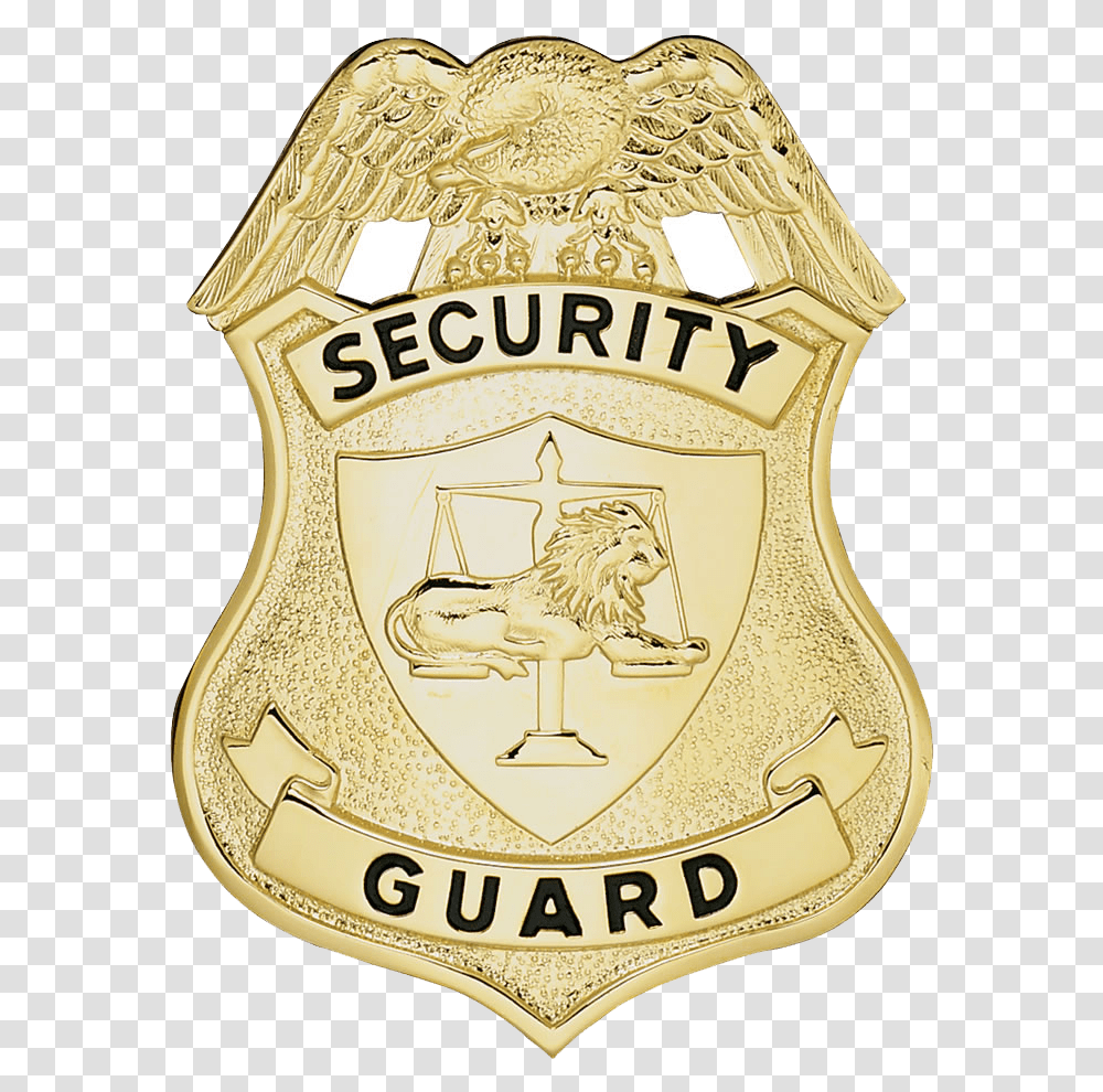 Security Guard Badge, Logo, Trademark, Bird Transparent Png