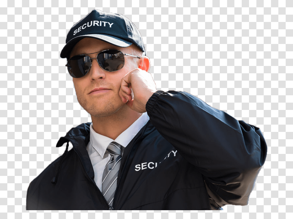 Security Guards Clipart Gay Security Guard, Tie, Sunglasses, Person Transparent Png