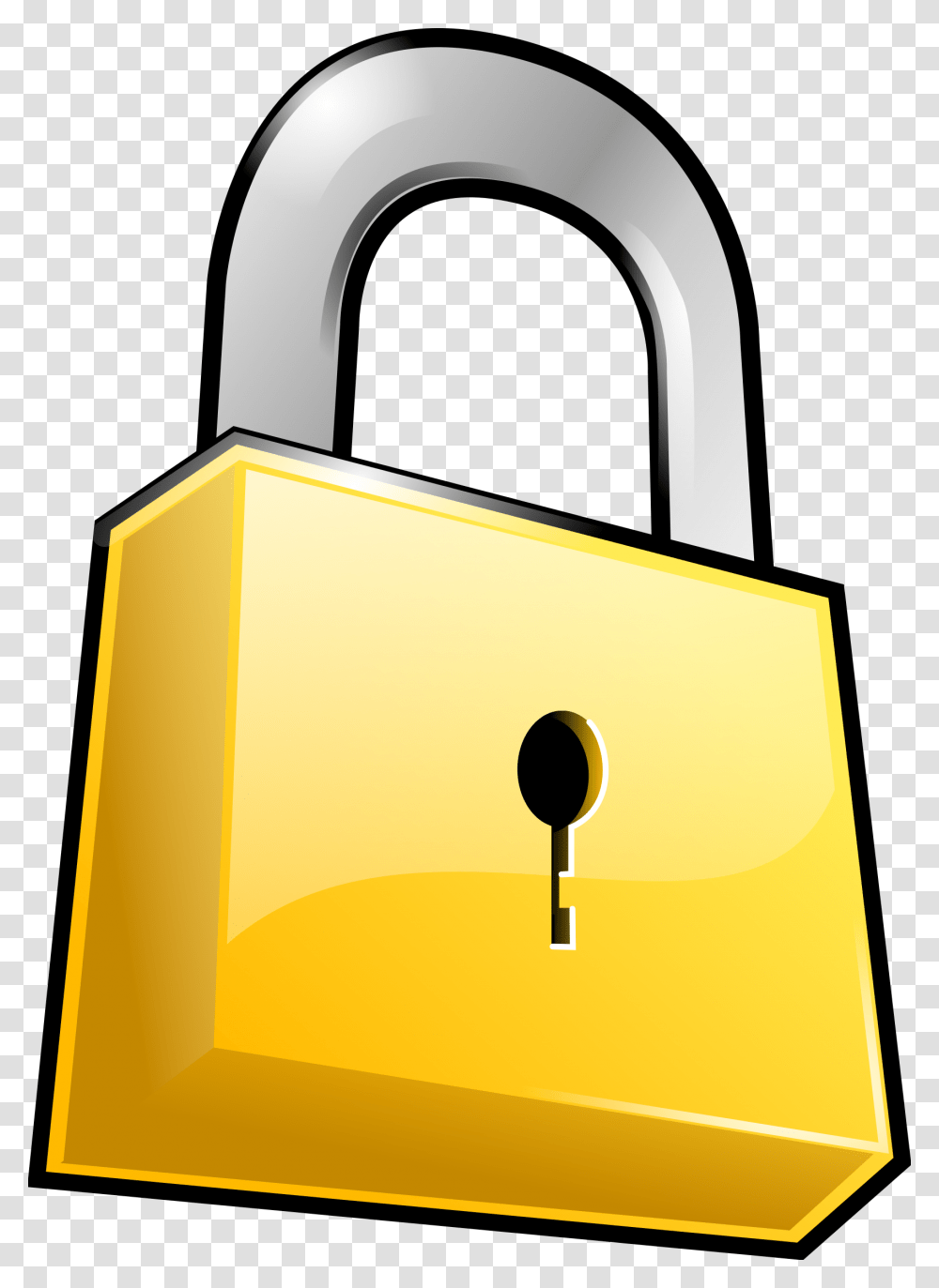 Security Lock Padlock Locked Lock Clipart, Box Transparent Png