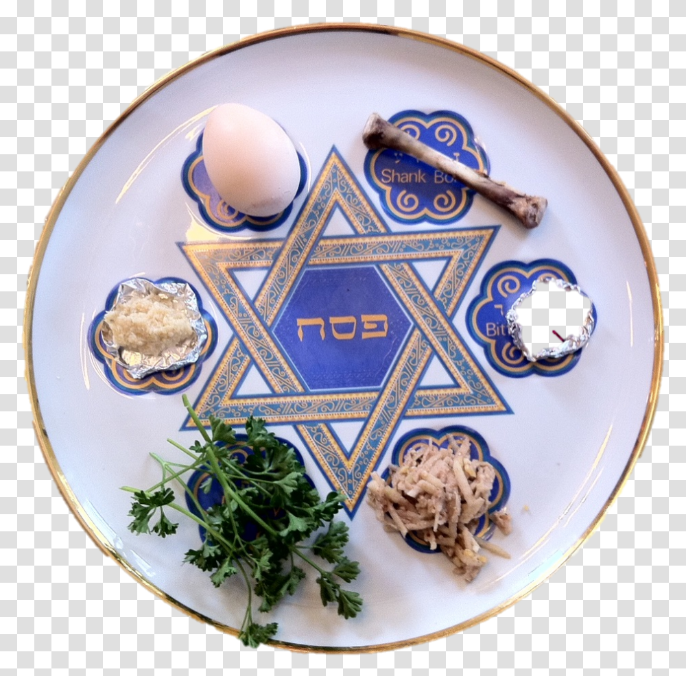 Seder Plate Passover, Dish, Meal, Food, Porcelain Transparent Png