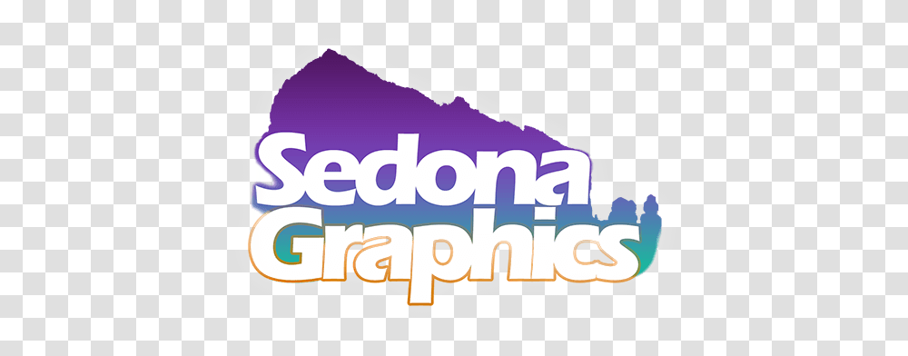 Sedona Graphics Serving The Sedona Comunity, Label, Purple, Plant Transparent Png