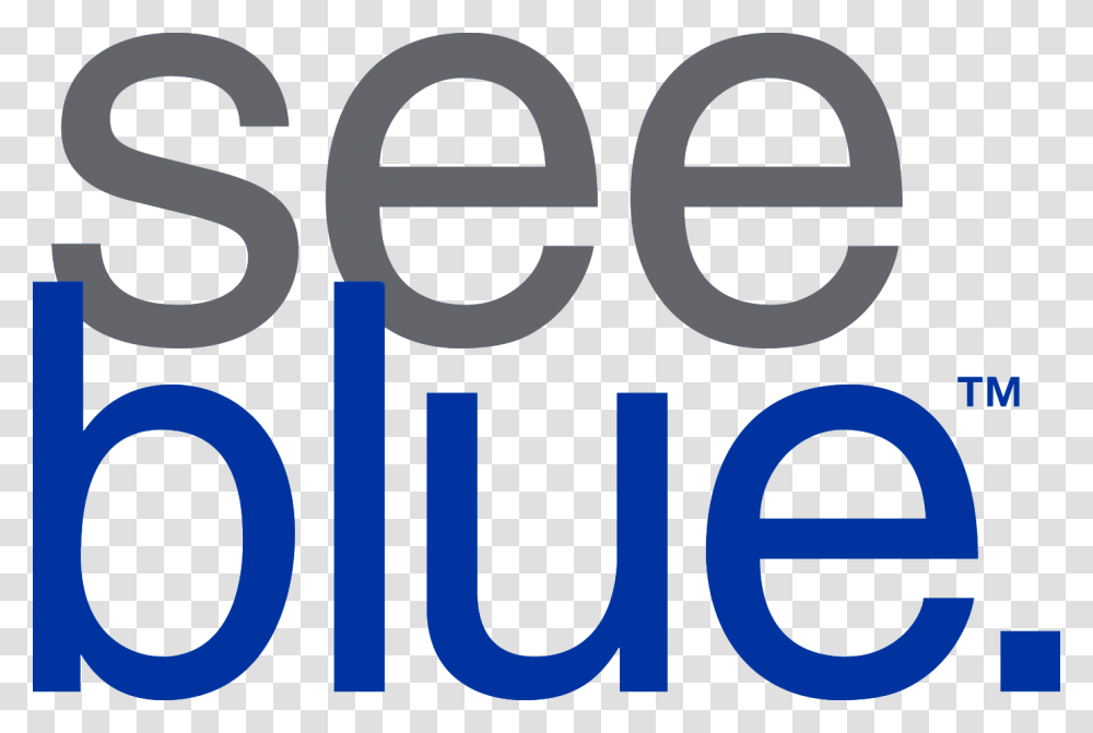 See Blue Photo Links To Seeblue Circle, Number, Alphabet Transparent Png