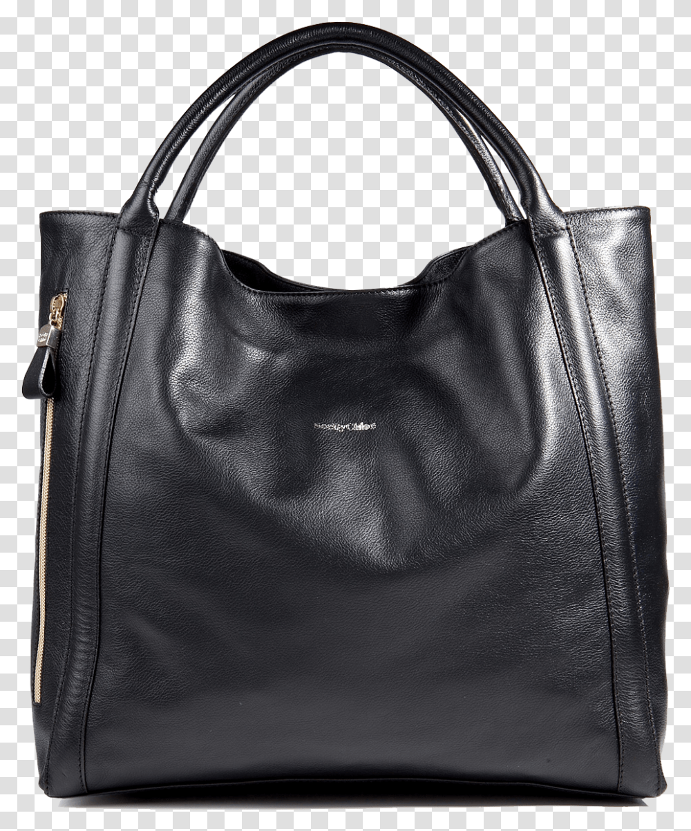 See By Chloe Leather Tote In Black Hobo Bag, Handbag, Accessories, Accessory, Purse Transparent Png