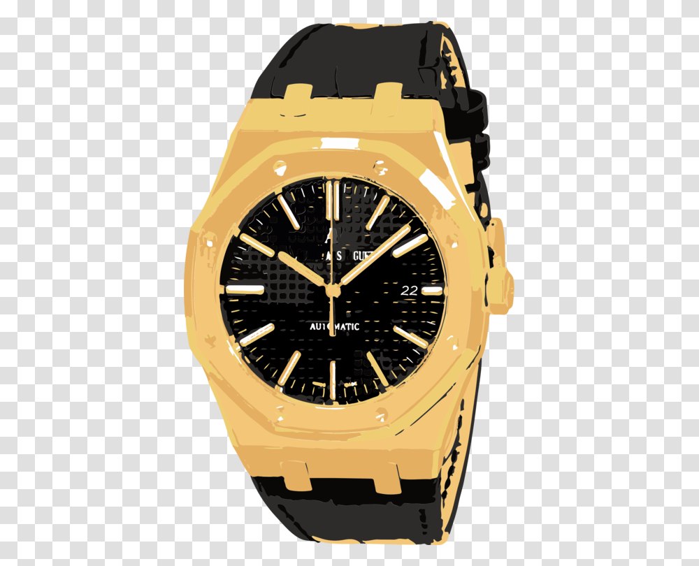 See Clipart Watch Dial Ap Royal Oak Leather, Wristwatch, Analog Clock, Clock Tower, Architecture Transparent Png