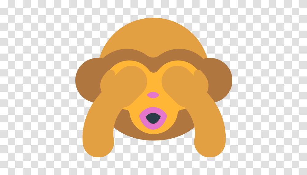 See No Evil Monkey Emoji For Facebook Email Sms Id, Silhouette, Food, Burger, Toy Transparent Png