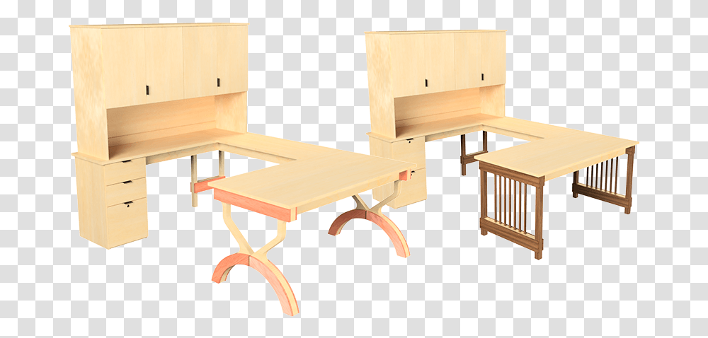 See Our Many Desking Options Table, Furniture, Wood, Plywood, Bed Transparent Png