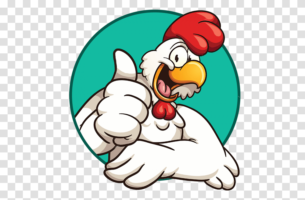 See You Next Year Cartoon Chicken, Thumbs Up, Finger, Animal, Hand Transparent Png