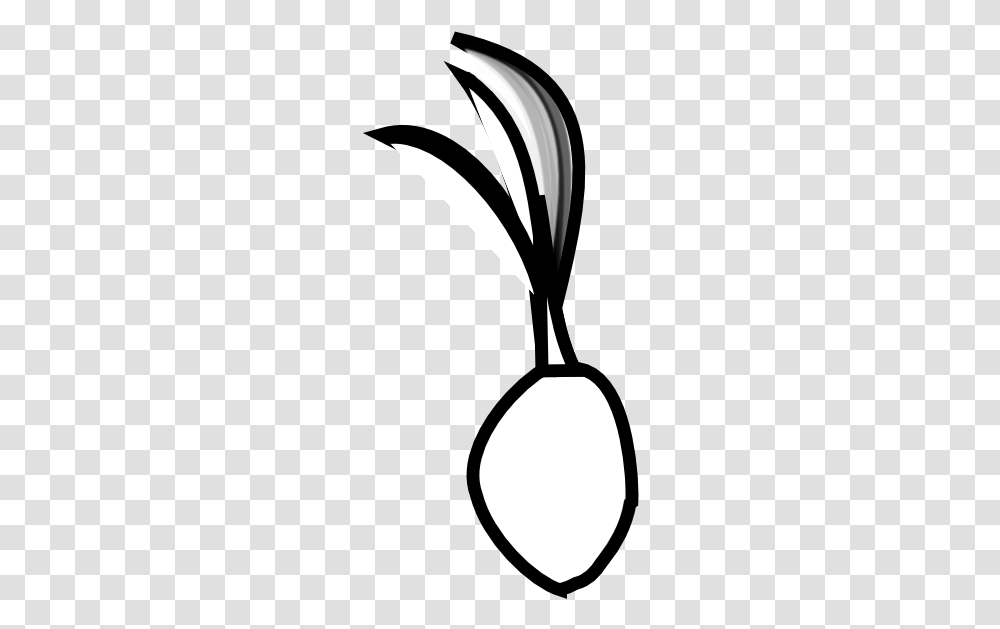 Seed Black And White Clipart Coconut Seed Clipart, Silhouette, Tie, Accessories, Necktie Transparent Png