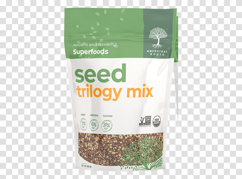 Seed Trilogy Mix Ancestral Roots Organic Beet Powder, Food, Bottle Transparent Png