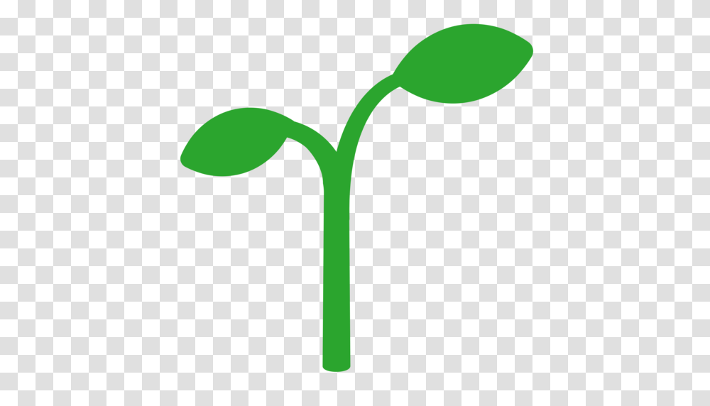 Seedling Emoji, Green, Plant, Sprout, Leaf Transparent Png