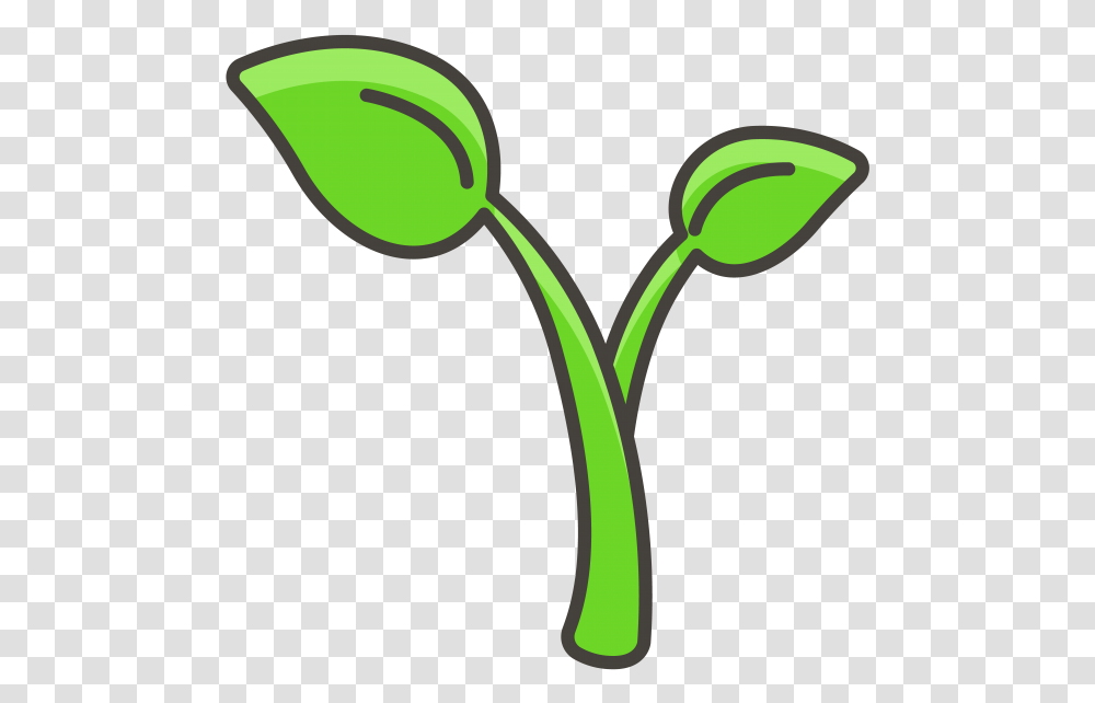 Seedling Emoji Icon Seedling Emoji, Plant, Green, Sprout, Flower Transparent Png