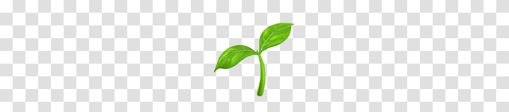 Seedling Emoji On Apple Ios, Green, Plant, Leaf, Vase Transparent Png
