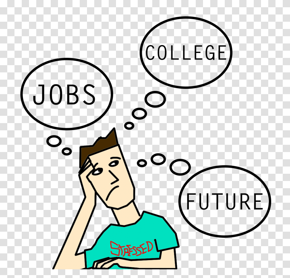 Seeing Your Future Stress Careers And College The Trinity Voice, Face, Female, T-Shirt Transparent Png