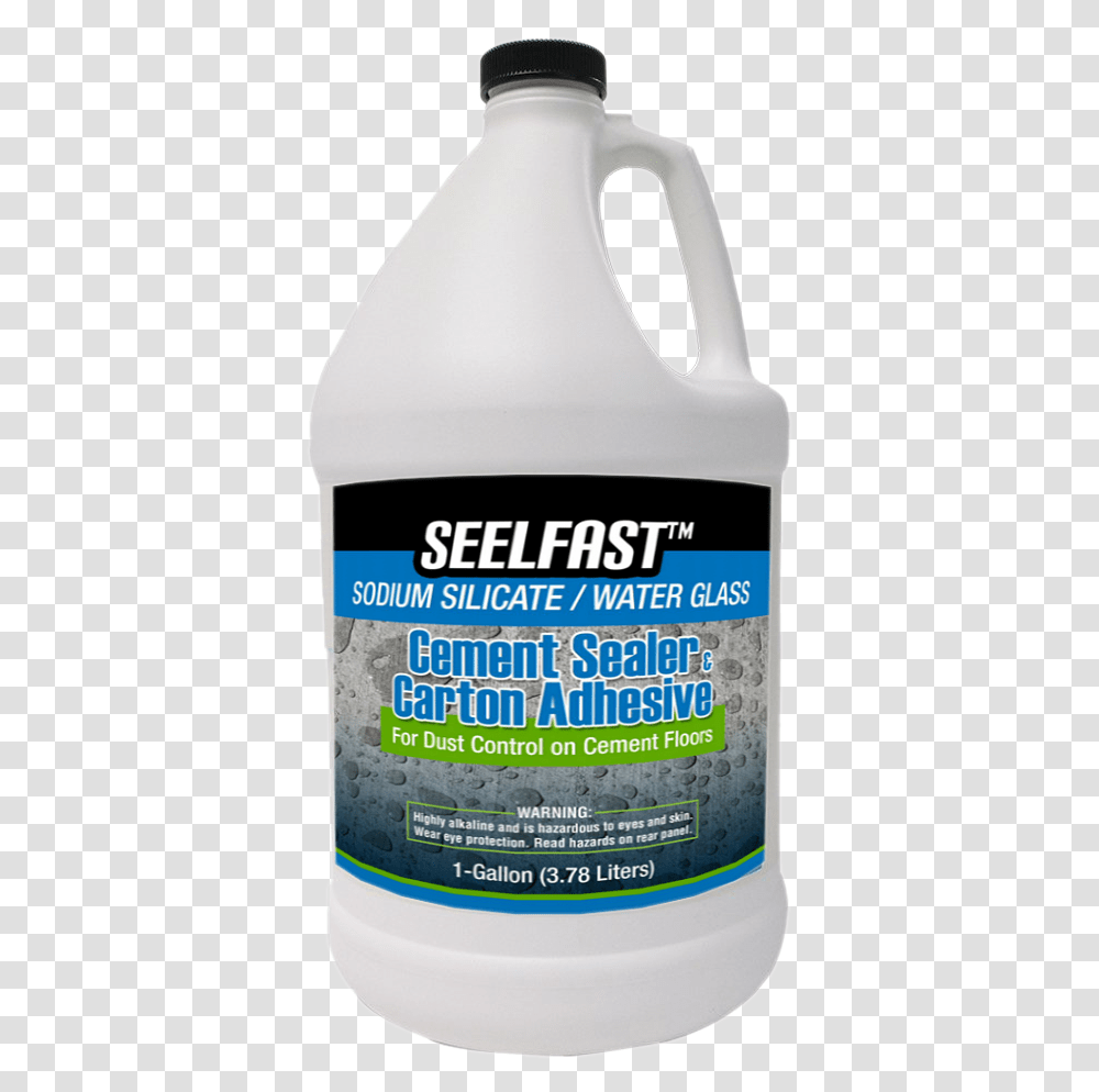 Seelfast Cement And Concrete Sealer Plastic Bottle, Syrup, Seasoning, Food, Label Transparent Png
