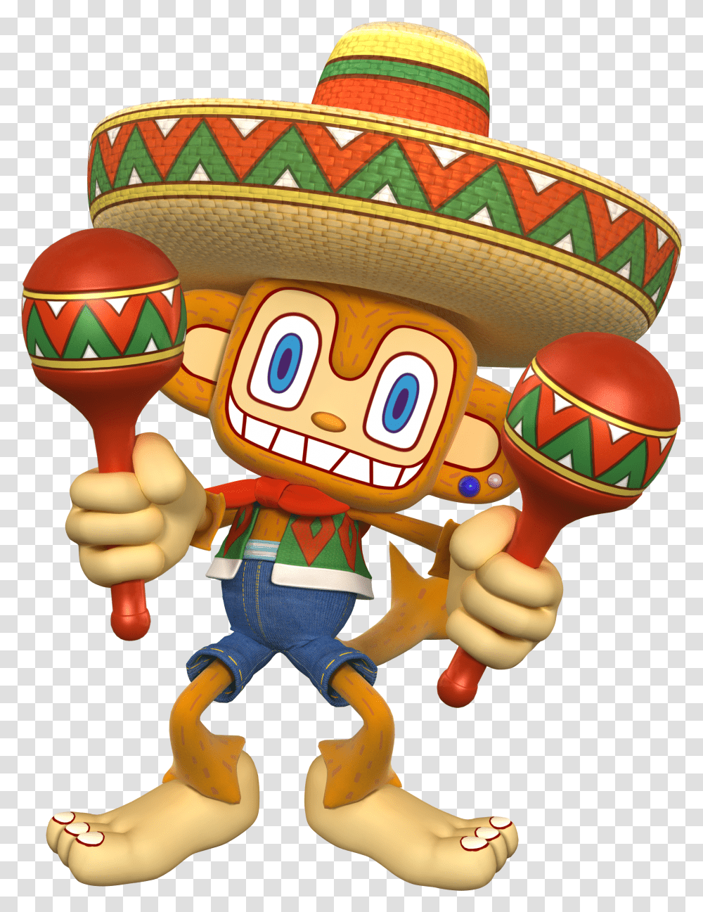 Sega All Stars Racing Amigo, Maraca, Musical Instrument, Toy Transparent Png