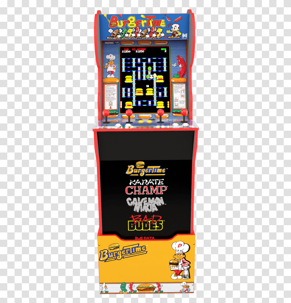 Sega Arcade1up To Deliver Golden Axe Altered Beast Arcade Burger Time, Arcade Game Machine, Pac Man Transparent Png