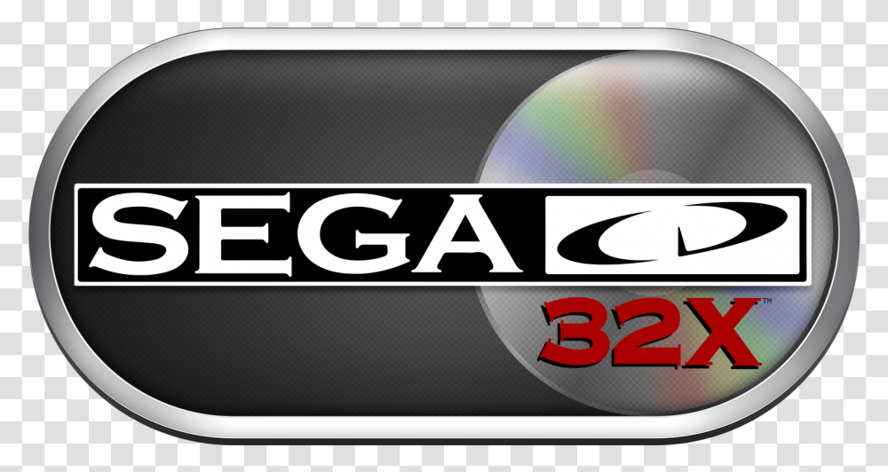 Sega Cd 32x Logo, Disk, Dvd, Electronics Transparent Png