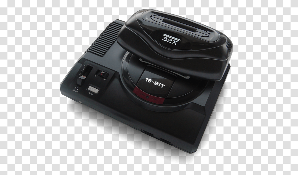 Sega Cd Sega 32x, Camera, Electronics, Cd Player, Tape Player Transparent Png