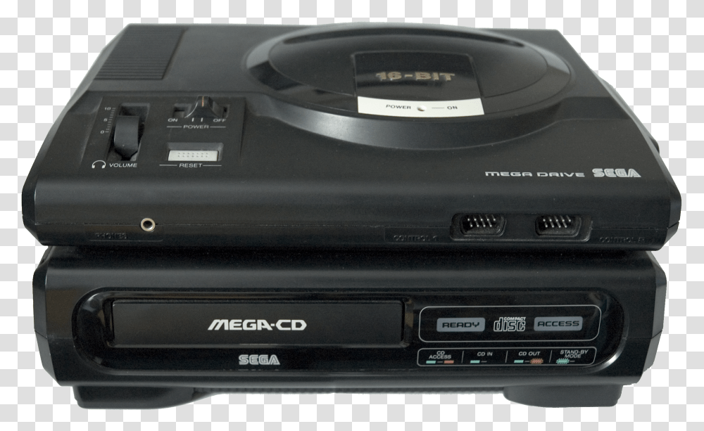 Sega Cd Sega Mega Cd, Electronics, Car, Vehicle, Transportation Transparent Png