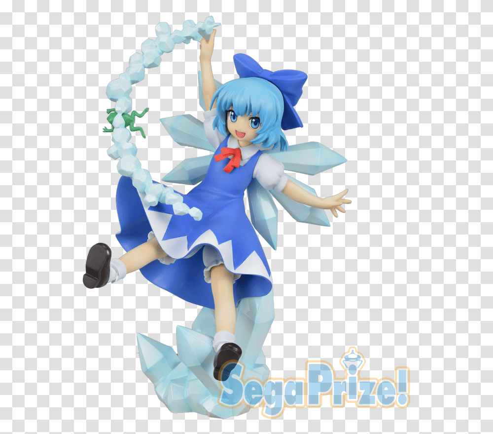 Sega Cirno Pm Figure Cirno Figure, Costume, Figurine, Person Transparent Png