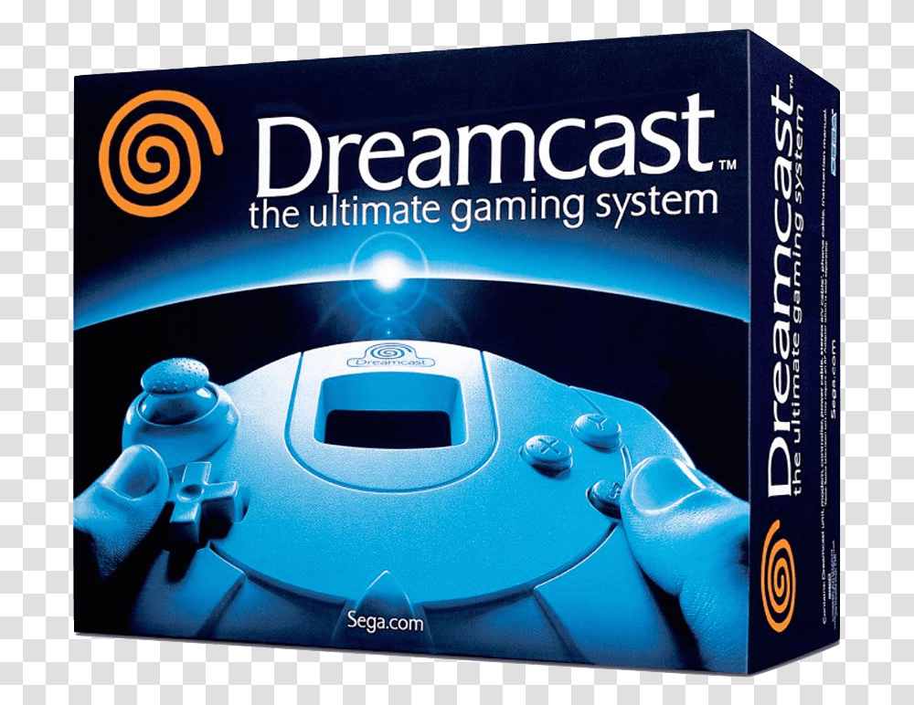 Sega Dreamcast Console Box, Electronics, Screen, Cd Player Transparent Png