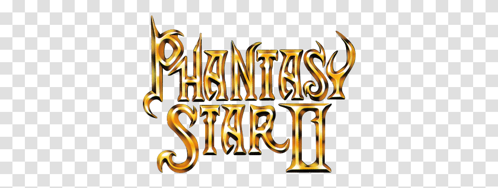 Sega Drive Phantasy Star 2 Logo, Alphabet, Text, Word, Chandelier Transparent Png