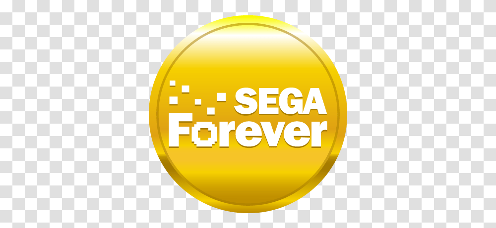 Sega Forever Sega Forever Icon, Gold, Label, Text, Car Transparent Png
