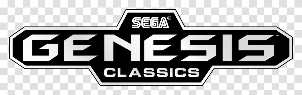 Sega Genesis Logo, Label, Alphabet Transparent Png