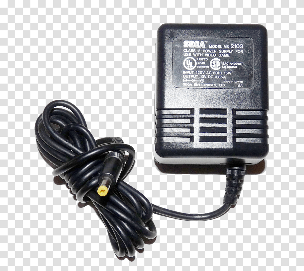 Sega Genesis Model 1 Power Adapter, Plug Transparent Png