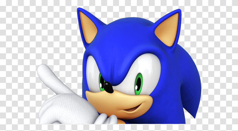 Sega Huge Emphasis Sonic The Hedgehog Sonic And All Stars Racing Transformed, Toy, Person, Human, Pac Man Transparent Png
