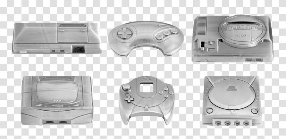 Sega Lineup Front Silver Nintendo, Camera, Electronics, Bag, Handbag Transparent Png