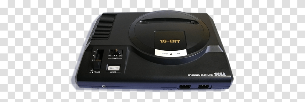 Sega Mega Drive Image Video Game Consoles 1990s, Electronics, Camera, Tape Player, Cd Player Transparent Png