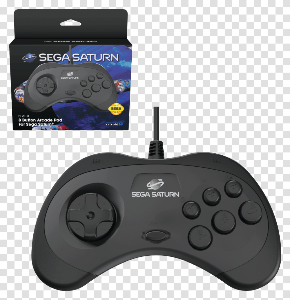 Sega Saturn 8 Button Arcade Pad Sega Saturn Controller, Electronics, Mobile Phone, Cell Phone, Video Gaming Transparent Png