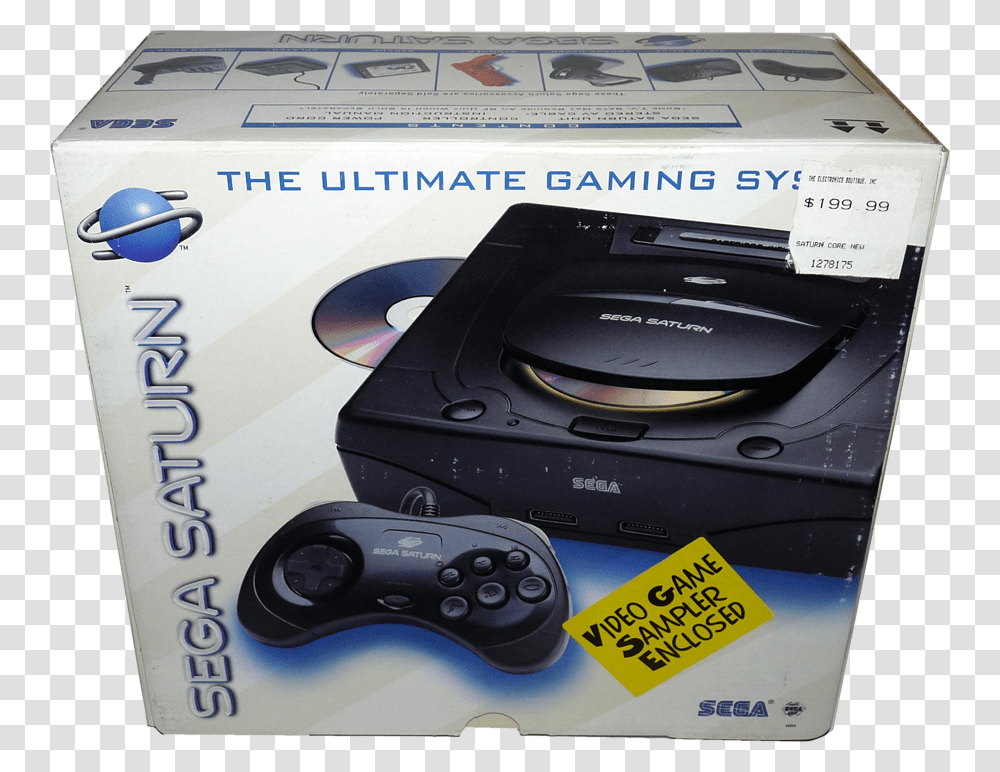 Sega Saturn, Electronics, Cd Player, Tape Player, Cassette Player Transparent Png
