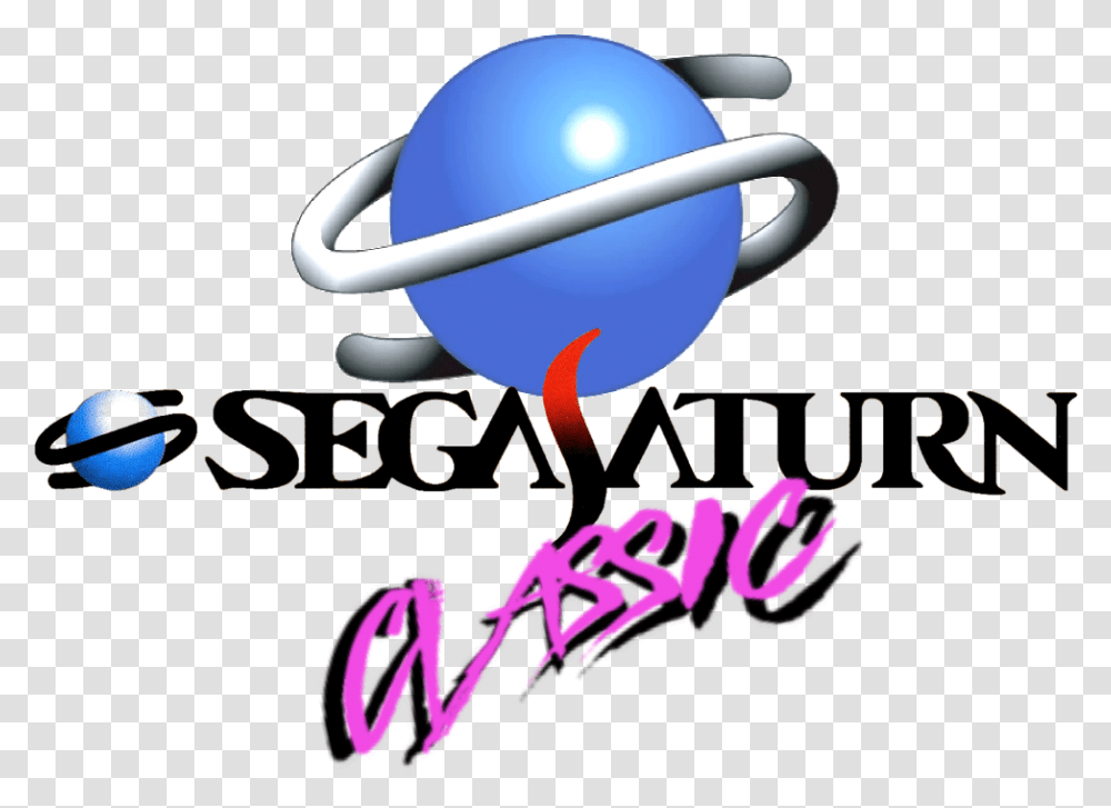Sega Saturn Logo Sega Saturn Japan Logo, Sphere, Astronomy, Outer Space Transparent Png