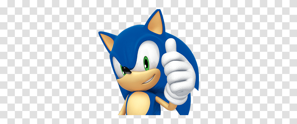 Sega Shop Eu Sonic The Hedgehog Sonic Sega All Stars Racing, Toy, Hand, Fist, Thumbs Up Transparent Png