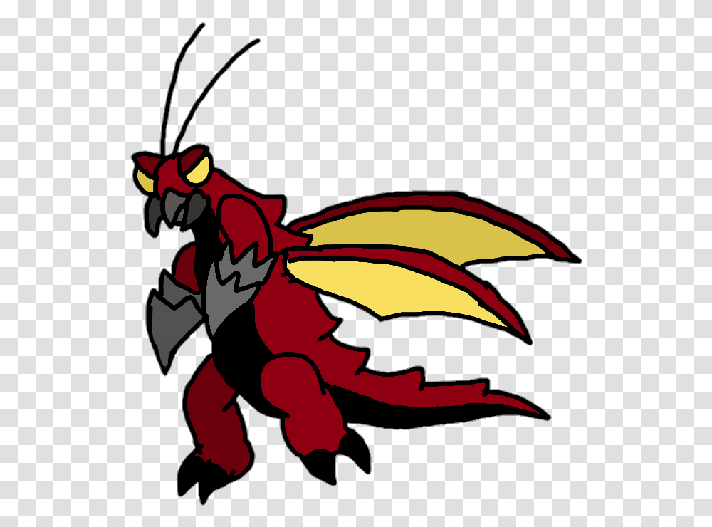 Segugon Is A Supernatural Insect Kaiju Created By Toho Cartoon, Dragon Transparent Png