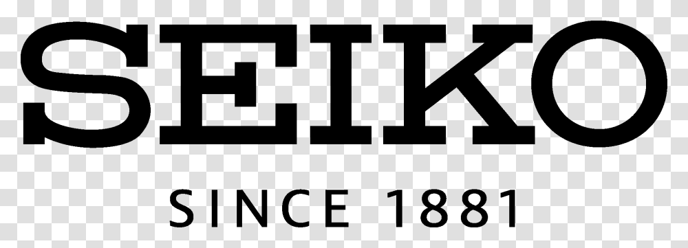 Seiko Logo, Label, Stencil, Alphabet Transparent Png