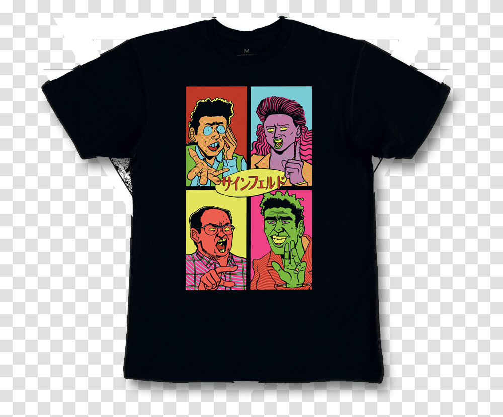 Seinfeld Anime Shirt, Apparel, Person, Human Transparent Png