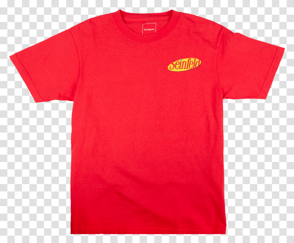 Seinfeld Elaine In Bed Red Tee Active Shirt, Apparel, T-Shirt Transparent Png