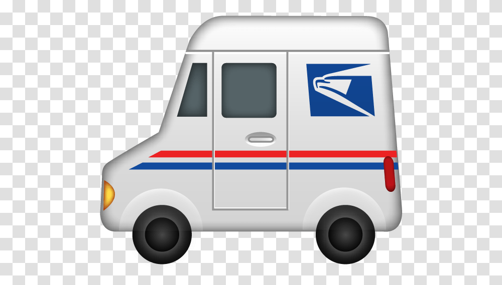 Seinfeld Emoji - Mccauley Creative Postal Emoji, Van, Vehicle, Transportation, Ambulance Transparent Png
