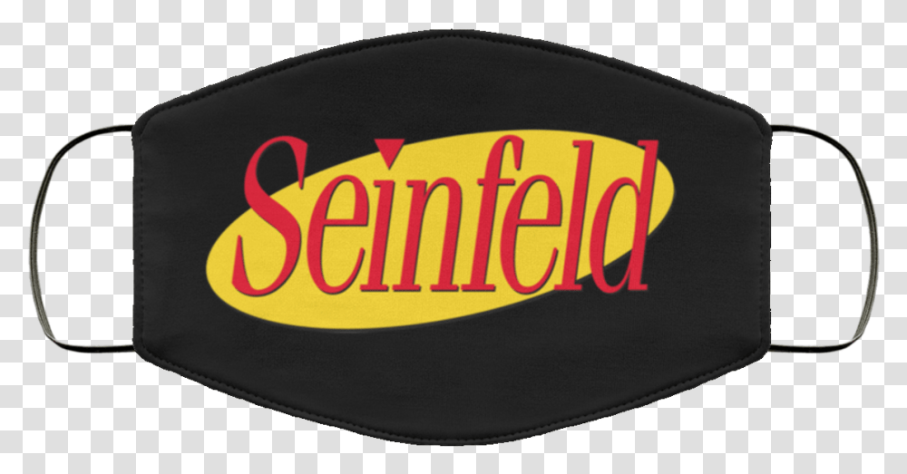 Seinfeld Face Mask Washable Reusable Seinfeld Face Mask, Logo, Symbol, Trademark, Badge Transparent Png