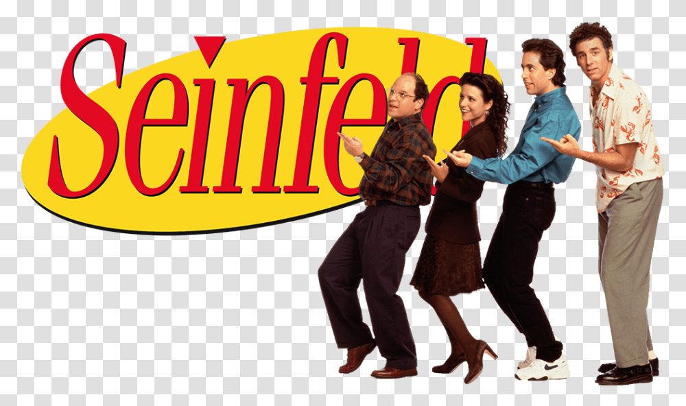 Seinfeld Logo Download Seinfeld, Person, Shoe, Dance Pose Transparent Png